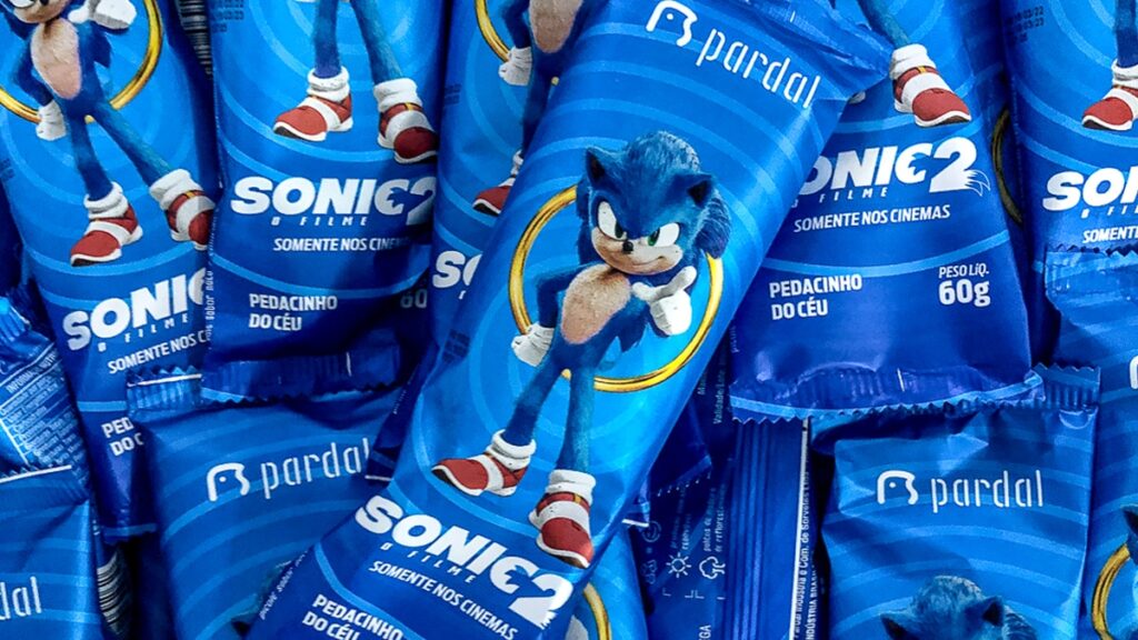 Último dia do brinde do Cinemark e demais publicidades de Sonic 2 – Power  Sonic